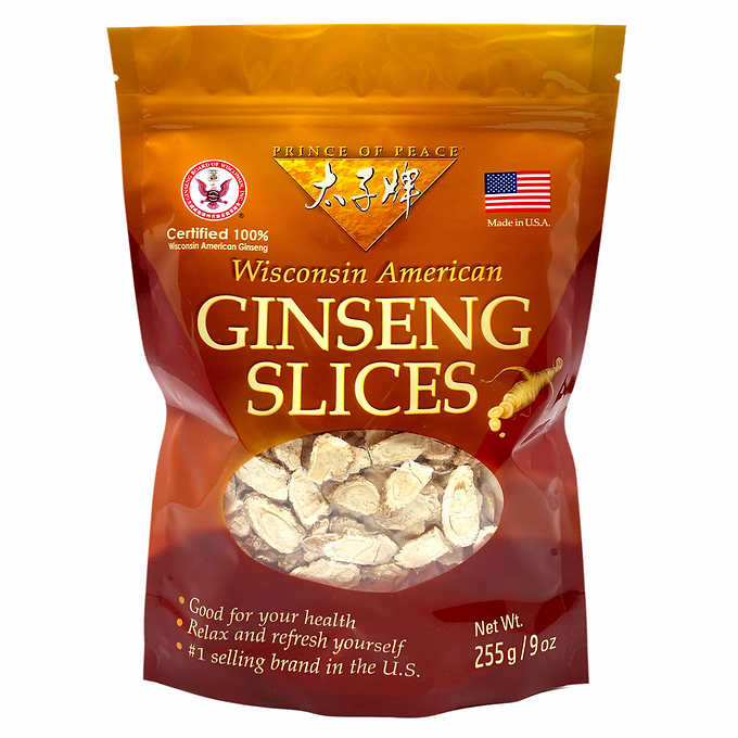 Prince of Peace Ginseng Root Slices美国产花旗参255g