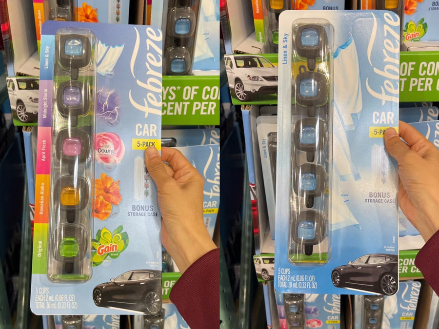 Febreze CAR汽车香水 车载空气清新剂