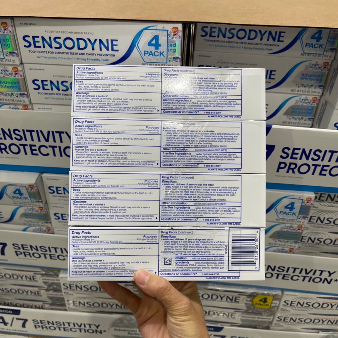 Sensodyne舒适达抗敏感美白牙膏 需采购